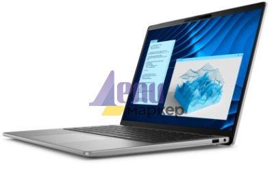 Лаптоп Dell Latitude 5455, Snapdragon X Plus X1P-42-100 (8cores up to 3.2GHz, NPU up to 45TOPS), 14.0" FHD+ (1920x1200) 300 nits, 16 GB, LPDDR5x, 8448 MT/s, 512 GB SSD PCIe M.2, Intel Integrated, FHD IR Cam and Mic, Wi-Fi 7, Backlit Kb, Win 11 pro, 3Y PS