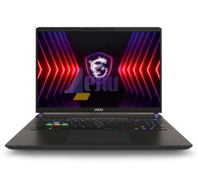 Лаптоп MSI Vector 16 HX A14VHG, i9-14900HX (24C/32T, up to 5.8 GHz, 36MB), GeForce RTX 4080 12GB GDDR6 542 AI TOPS, 16" QHD+ 2560x1600 240Hz 500 nits, 32GB RAM (16GBx2) DDR5-5600, 1TB SSD, Killer WiFi 7, BTv5.4, Per-Key RGB KBD SteelSeries, Windows 11 Hom