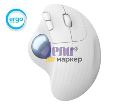 Мишка Logitech ERGO M575 - OFFWHITE - EMEA