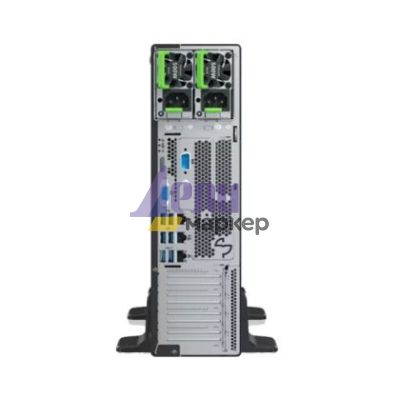 Сървър Fujitsu PRIMERGY TX1320 M6, Intel Xeon E-2488 8C/16T 3.20 GHz, 1x32GB 2Rx8 DDR5-4800 U ECC, NO HDD, Max.8x(4x+4x)x2.5"HP, RAID 0/1/10, 2x1GB(RJ45), ErP Lot9 conf.for 8x HDDs, iRMCS6 eLCM Lic., No PCord, 2x M2 slots, TPM 2.0 V2, PSU 500W HP, FTS wid