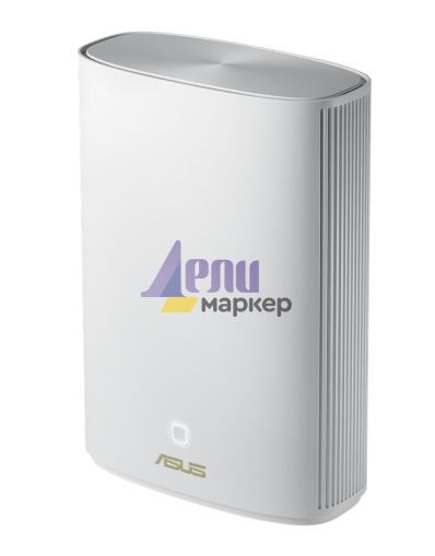 Меш система Asus Mesh WiFi, ZenWiFi AX Hybrid XP4 1PK, AX1800 + AV1300, Dual-Band, coverage up to 260m2, Quad-Core 1.2GHz CPU, 256MB/512MB Flash/RAM, Gigabit, AiProtection Pro, Adaptive QoS, VPN server/client, IPTV, OFDMA, Beamforming, AiMesh, White