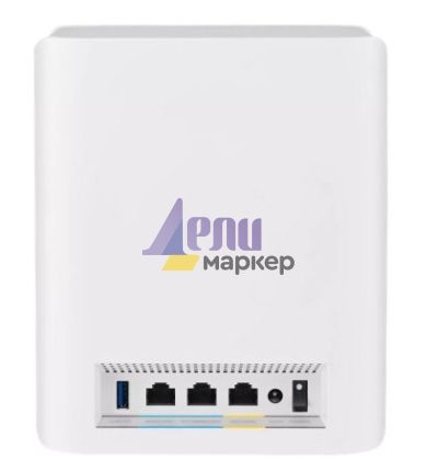 Меш система Asus Mesh WiFi system, ZenWiFi BT10 1PK, BE18000, Tri-Band, up to 280m2, Quad-Core 2.0GHz CPU, 256MB/2GB Flash/RAM, 10G dual-port, Smart Home Master SSIDs, AiProtection Pro, Adaptive QoS, VPN server/client, IPTV, OFDMA, Beamforming, AiMesh,Whi