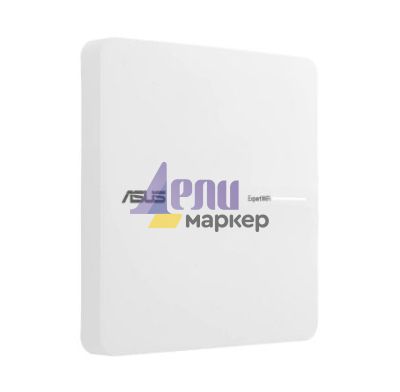 Аксес-пойнт Asus Business PoE Access Point ExpertWiFi EBA63, AX3000, Dual-Band, Quad-Core 1.7GHz CPU, 256MB/512MB Flash/RAM, Gigabit, OFDMA, Beamforming, WPA, WPS, SSH, 5 SSIDs, SDN, PoE & PoE+, wall mounting/ceiling,White