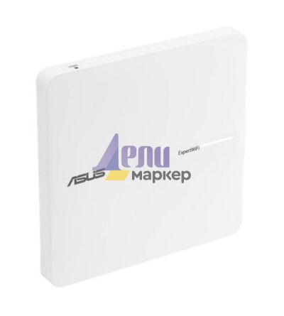 Аксес-пойнт Asus Business PoE Access Point ExpertWiFi EBA63, AX3000, Dual-Band, Quad-Core 1.7GHz CPU, 256MB/512MB Flash/RAM, Gigabit, OFDMA, Beamforming, WPA, WPS, SSH, 5 SSIDs, SDN, PoE & PoE+, wall mounting/ceiling,White