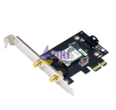 Адаптер Asus PCI-E Adapter, PCE-AX1800, AX1800, Dual-Band, Bluetooth 5.2, WPA3, OFDMA, MU-MIMO