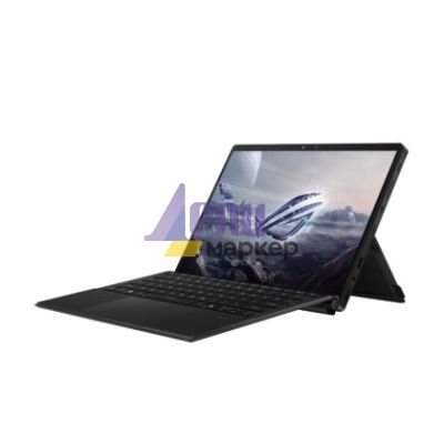 Лаптоп Asus ROG Flow Z13 GZ302EA-RU011X, AMD STRIX HALO-16C/BGA, 13.4" 2.5K (2560 x 1600, WQXGA) 16:10 ,180Hz,32 LPDDR5X (24 onBD) , 1TB M.2 G4SSD,AMD Radeon Graphics, WiFi 7, Backlit Chiclet Keyboard ,Windows 11 Pro, Off Black +Stylus