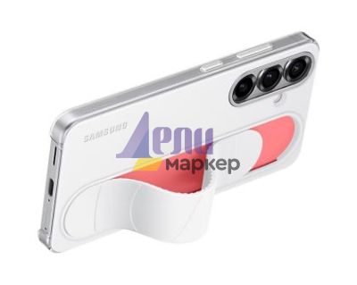 Калъф Samsung Galaxy S25 Case Standing Grip White