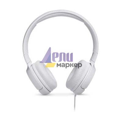 Слушалки JBL T500 WHT HEADPHONES