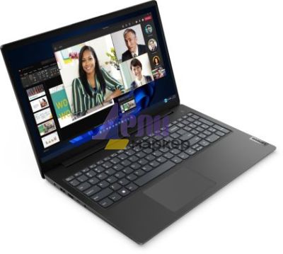 Лаптоп Lenovo V15 G4 AMD Ryzen 5 7520U (up to 4.3GHz, 4MB), 16GB LPDDR5 5500MHz, 512GB SSD, 15.6" FHD (1920x1080) TN AG, AMD Radeon 610M Graphics, WLAN, BT, HD 720p Cam, 2 cell, Black, DOS, 3Y CCI