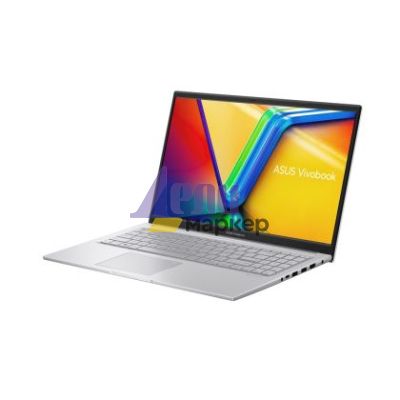 Лаптоп Asus Vivobook X1504VA-BQ1400,Intel i7-1355U 1.7 GHz (12MB Cache, up to 5.0 GHz),15.6"FHD (1920x1080) ,16GB DDR4 (8 on bd) 1TB SSDG4,Intel Iris X Graphics, No OS, Cool Silver