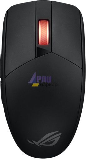 Мишка Asus ROG Strix Impact III Wireless Gaming Mouse, 57 G Lightweight, 36K DPI Sensor, Bluetooth & 2,4GHz RF, ROG SpeedNova, Up to 618hrs Battery Life, Replaceable Switches, ROG Omni Receiver, Black