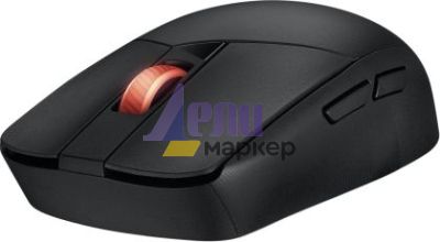 Мишка Asus ROG Strix Impact III Wireless Gaming Mouse, 57 G Lightweight, 36K DPI Sensor, Bluetooth & 2,4GHz RF, ROG SpeedNova, Up to 618hrs Battery Life, Replaceable Switches, ROG Omni Receiver, Black