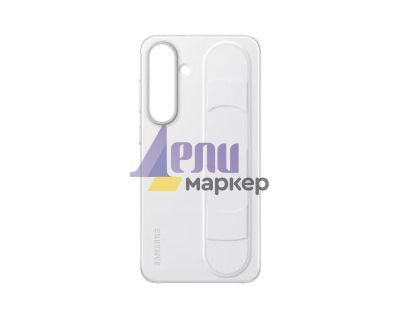 Калъф Samsung Galaxy S25+ Case Standing Grip White