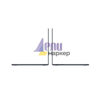 Лаптоп Apple 15-inch MacBook Air: Apple M3 chip with 8-core CPU and 10-core GPU, 16GB, 256GB SSD - Midnight