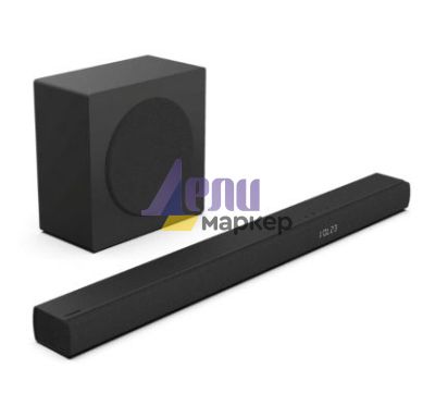 Аудио система Hisense HS3100, 6-speaker surround sound system, 480W Total Output Power,6.5їWireless subwoofer, Rear surround speakers, Dolby Digital Plus and DTS Virtual:X, EzPlay and Bluetooth 5.3,Black