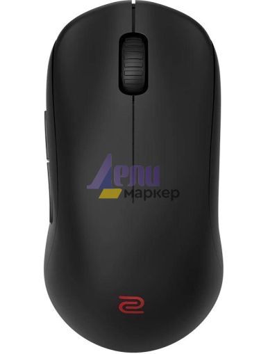 Мишка BenQ ZOWIE U2 Wireless Mouse For Esports, Size M, 60g, up to 1000 Hz, up to 3200 DPI, Symmetrical design, Inward-curved on both sides for agility during multi-angle movement, Wireless design w/enhanced receiver, Driverless, plug and play