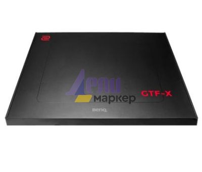 Подложка за мишка BenQ ZOWIE GTF-X Large 470x390 mm, Gaming Mouse Pad for Esports, Cloth surface, Rubber Base Softness Medium, Thickness 3.5 mm, Stitched edges, Low friction surface, Combination of cloth and plastic, Liquid resistant surface, Uniform high