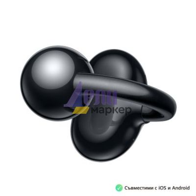Слушалки Huawei FreeClip Dove-T00 Black, Bluetooth 5.3, 20Hz - 20 KHz, 55mAh
