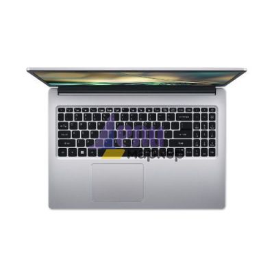 Лаптоп Acer Aspire 3, A315-43-R8L3, AMD Ryzen 5 5500U (2.1GHz up to 4.00GHz, 8MB), 15.6" FHD (1920x1080) IPS, HD Cam, 8GB DDR4, 512 SSD PCIe, Radeon Vega Graphics, RJ-45, 802.11ac, BT 4.2, Linux, Silver