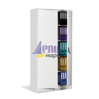 Метален шкаф Carmen CR-1235 E L - 80 - сив