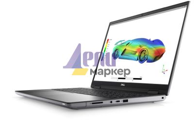 Лаптоп Dell Precision 7670, Intel Core i7-12850HX (16 cores, 25 MB cache, up to 4.80 GHz), 16" FHD+ (1920x1200) AG 500 nits, 16GB, 32GB, 1x32GB NECC 4800MHz DDR5, 1 TB SSD PCIe M.2, NVIDIA RTX A2000, 8 GB GDDR6, Wi-Fi 6E, BT, Backlit Kbd, Windows 11 Pro,