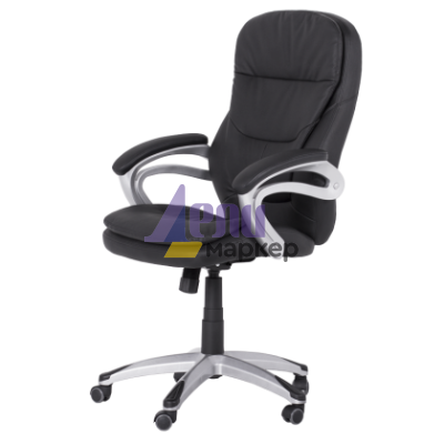 Президентски офис стол Carmen 6156 - черен LUX