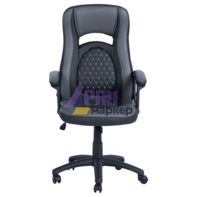 Президентски офис стол Carmen 6095 - сив - черен