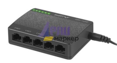 Комутатор Lanberg switch DSP1-1005 5-port, 1GB/s