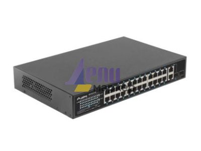 Комутатор Lanberg switch 24x 100mb poe+/2x combo rack 19" gigabit ethernet 360w v2