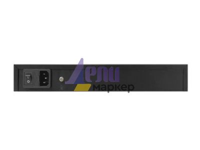 Комутатор Lanberg switch 24x 1GB poe+/2x GB 2x sfp rack 19" gigabit ethernet 360w