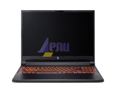 Лаптоп Acer Nitro V16, ANV16-61-R7A2, AMD Ryzen R5 340 with AI (up to 4.80GHz,16MB), 16" WUXGA (1920x1200)IPS, 165Hz, 16GB DDR5 (1 slot free), 512GB PCIe NVMe SSD, M.2 (slot free), RTX 4050 6GB GDDR6, MicroSD, FHD Cam&Mic.,WIFI6E+BT, Backlit kbd, No OS, B