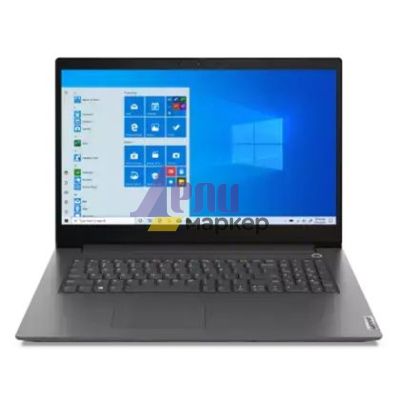 Лаптоп Lenovo V17 G4 Intel Core i7-1355U (up to 5GHz, 12MB), 16GB DDR4 3200MHz (8+8), 512GB SSD, 17.3" FHD (1920x1080) IPS AG, Intel Iris Xe Graphics, WLAN, BT, HD 720p Cam, BKLT KB, Iron Grey, FPR, DOS, 3Y CCI