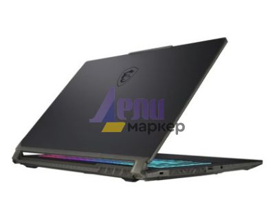 Лаптоп MSI Cyborg 15 A13UCK, i7-13620H (10C/16T, up to 4.90GHz, 24 MB), RTX 3050 4GB GDDR6, 15.6" FHD (1920x1080), 144Hz, IPS-Level, 16GB DDR5 2x8 5200MHz, 512GB PCIe Gen4x4  SSD, Intel WiFi 6E, BT v5.3, 4-Zone RGB Gaming Keyboard, NO OS, 3 cell, 1.98 kg