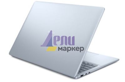 Лаптоп Dell 16 Plus DB16250, Intel Ultra 7 256V (47 TOPS NPU, 8 cores, up to 4.8 GHz), 16.0" 2.5K (2560x1600) WVA/IPS 300nits AG, 16 GB: LPDDR5x, 8533 MT/s (onb), 512GB M.2 SSD, Intel Arc, FHD Cam and Mic, Wi-Fi 7, Backlit Kb, Win11 Pro, Ice Blue, 3Y CI