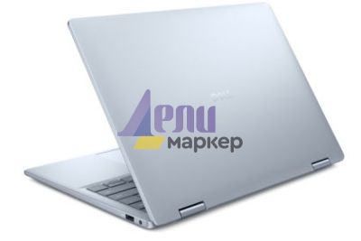 Лаптоп Dell 14 Plus 2-in-1 DB04250, Intel Ultra 9 288V (48 TOPS NPU, 8 cores, up to 4.1 GHz), 14" 16:10 FHD+(1920x1200) Touch 300nits WVA AG, 32GB, LPDDR5X, 8533MT/s (onboard), 1TB M.2 SSD PCIe, Intel Arc, FHD RGB and Mic, Wi-Fi 7, FPR, Backlit Kb, Win 11