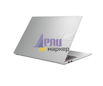 Лаптоп Asus Vivobook Pro X16 OLED, N7600ZE-OLED-L741X,Intel Core i7-12700H, 2.3 GHz (24M Cache, up to 4.7 GHz, 6P+8E cores), 16" 4K (3840 x 2400) OLED 16:10 aspect ratio,DDR5 32 GB(on BD),1TBPCIEG3 SSD, RTX3050 Ti 4 GB, Windows 11 Pro, Cool Silver