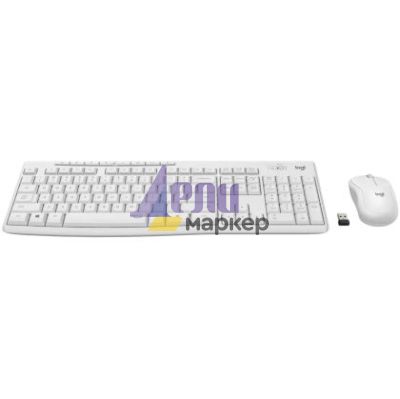 Комплект Logitech MK295 Silent Wireless Combo - OFF WHITE - US INTL - 2.4GHZ - INTNL