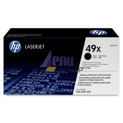 Консуматив HP 49X Black LaserJet Toner Cartridge