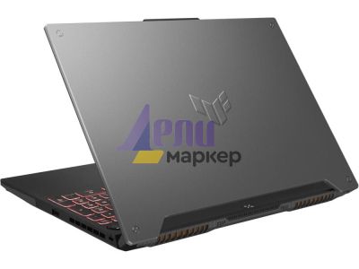 Лаптоп Asus TUF A15 FA507RF-HN032,AMD Ryzen 7 6800HS,15.6" FHD (1920x1080)144 Hz,16GB DDR5 4800(2*8),PCIE NVME 1TB M.2 SSD,  RTX 2050 4GB GDDR6,Wi-Fi 6(802.11ax),Backlit Chiclet Keyboard 1-Zone RGB, no OS, Mecha Gray