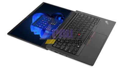 Лаптоп Lenovo ThinkPad E14 G4 Intel Core i5-1235U (up to 4.4GHz, 12MB), 16GB (8+8) DDR4-3200, 512GB SSD, 14" FHD (1920x1080) IPS AG, Intel Iris Xe Graphics, WLAN, BT, 1080p&IR Cam, Backlit KB, FPR, 3 cell, DOS, 3Y