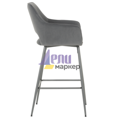 Бар стол TELFORD 2 - сив MJ 3