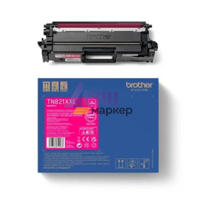 Консуматив Brother TN-821XXLM Magenta Toner Cartridge Super High Yield