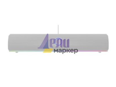 Аудио система Genesis Soundbar Helium, 312BT, 2.0 Bluetooth, White