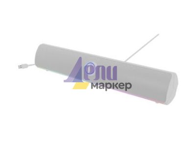 Аудио система Genesis Soundbar Helium, 312BT, 2.0 Bluetooth, White