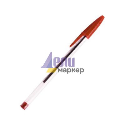 Химикалка с капачка Bluering 0.7 mm Червена