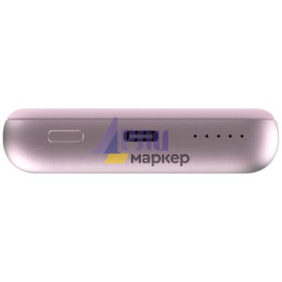 Външна батерия Verbatim MCP-10PK Power Pack 10000 mAh with UBS-C PD 20W / Magnetic Wireless Charging 15W Pink