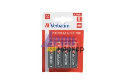 Батерия Verbatim ALKALINE BATTERY AA 8 PACK (HANGCARD)
