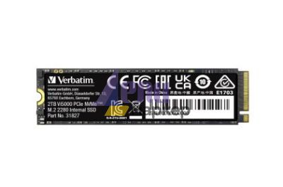 Твърд диск Verbatim Vi5000 Internal PCIe NVMe M.2 SSD 2TB