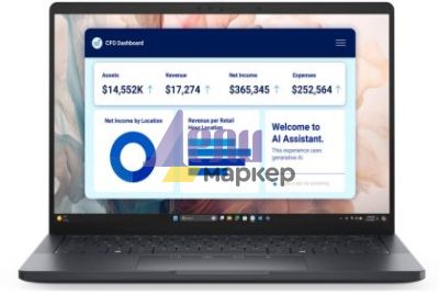 Лаптоп Dell Pro 13 Premium PA13250, Intel Ultra 5 236V (40 TOPS NPU, 8cores, up to 4.7 GHz), 13.3" FHD+(1920x1200) WVA 400nits AG, 16 GB: LPDDR5x, 8533 MT/s (onboard), 512 GB SSD PCIe M.2, Intel Arc, 8MP HDR+IR Cams and Mic, Wi-Fi 7, FPR, Backlit Kb, Win