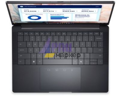 Лаптоп Dell Pro 13 Premium PA13250, Intel Ultra 5 236V (40 TOPS NPU, 8cores, up to 4.7 GHz), 13.3" FHD+(1920x1200) WVA 400nits AG, 16 GB: LPDDR5x, 8533 MT/s (onboard), 512 GB SSD PCIe M.2, Intel Arc, 8MP HDR+IR Cams and Mic, Wi-Fi 7, FPR, Backlit Kb, Win